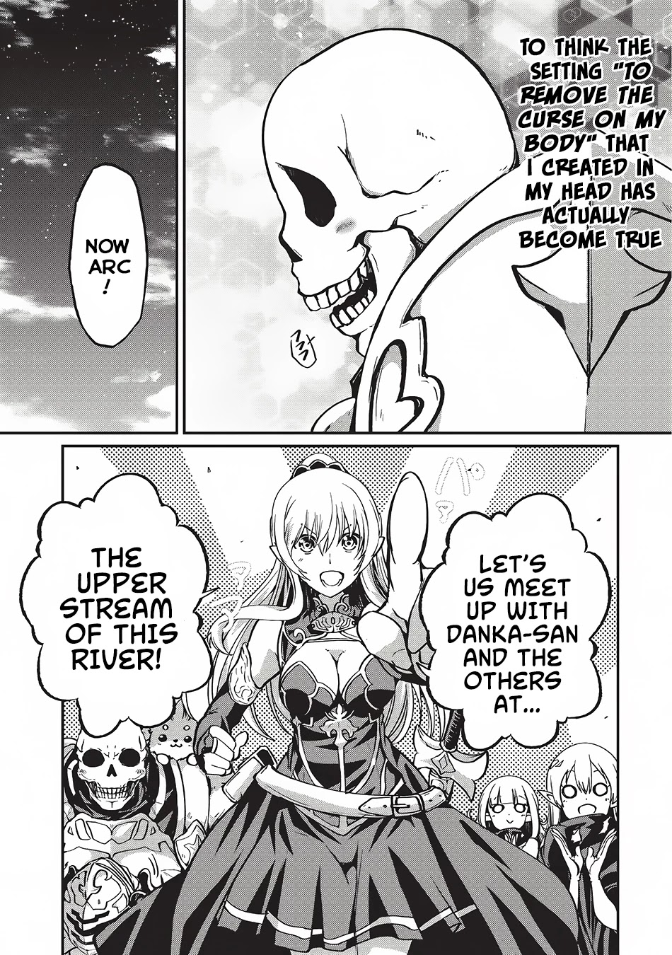 Gaikotsu Kishi-sama, Tadaima Isekai e Odekake-chuu Chapter 8 page 28 - Chapter 8