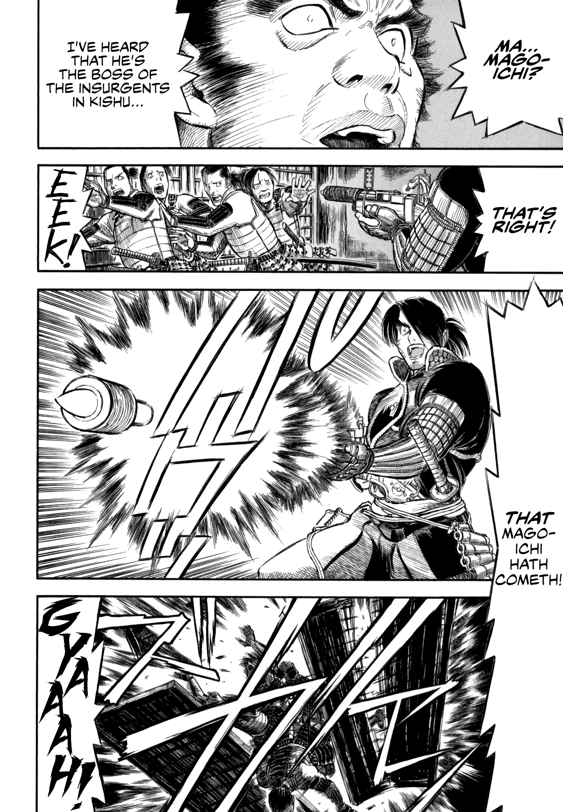 Gaikou-Kakkaku Chapter 2 page 28 - Chapter 2: Sengoku Arquebusier Magoichi