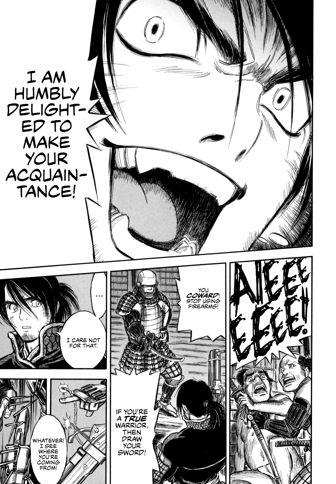 Gaikou-Kakkaku Chapter 2 page 29 - Chapter 2: Sengoku Arquebusier Magoichi