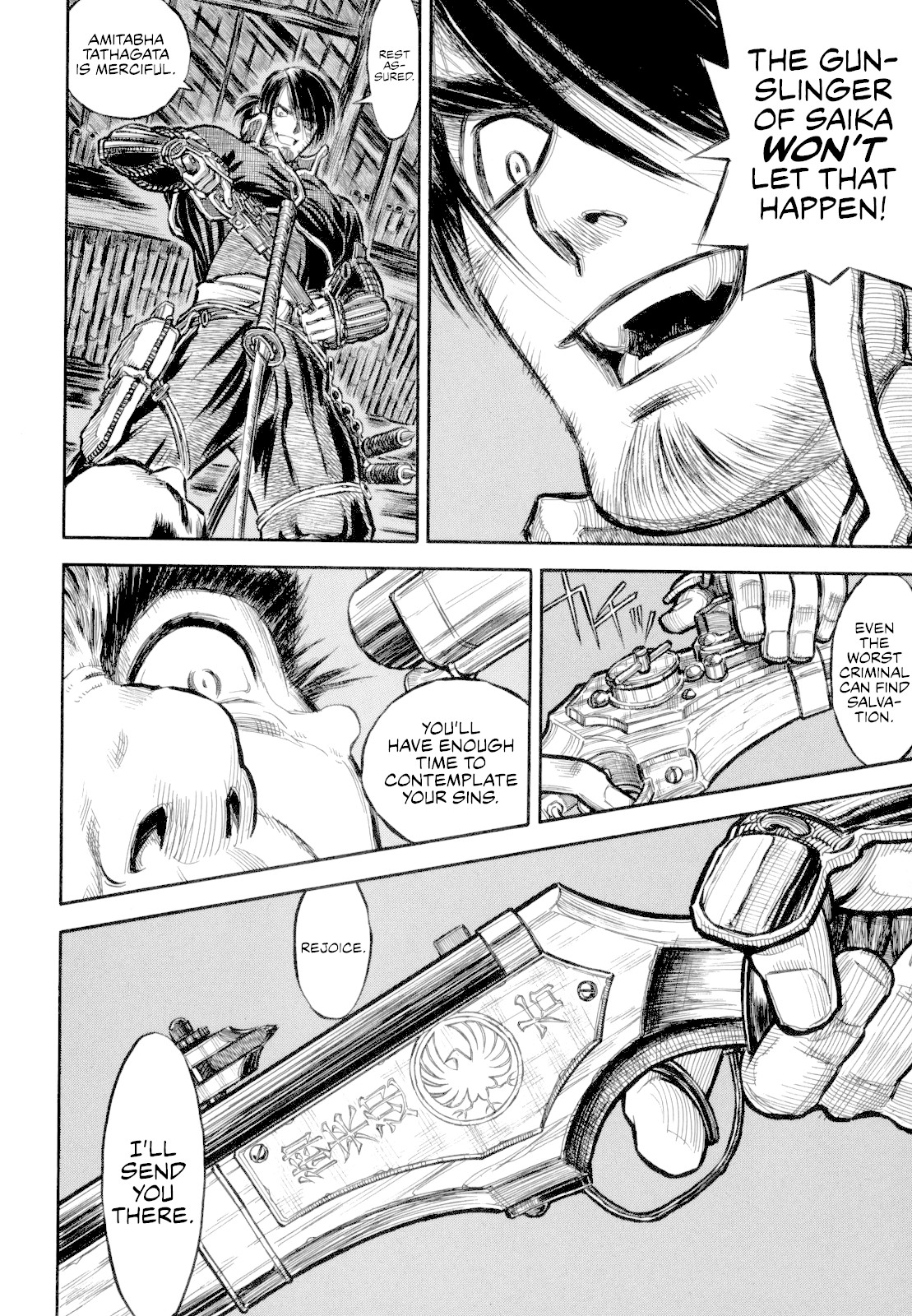 Gaikou-Kakkaku Chapter 2 page 36 - Chapter 2: Sengoku Arquebusier Magoichi