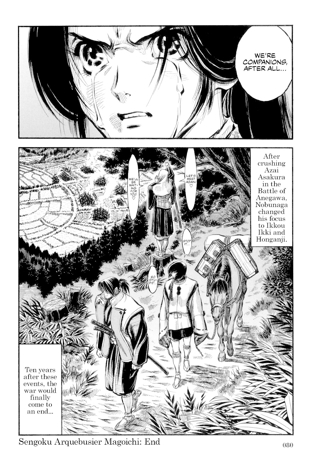 Gaikou-Kakkaku Chapter 2 page 40 - Chapter 2: Sengoku Arquebusier Magoichi