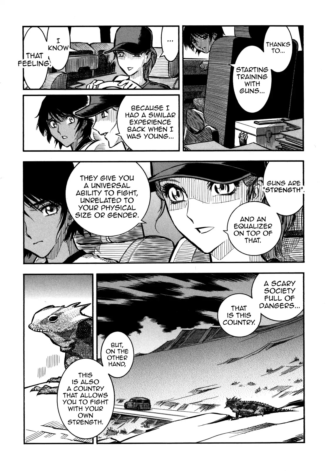 Gaikou-Kakkaku Chapter 8 page 30 - Chapter 8: Rapid Fire