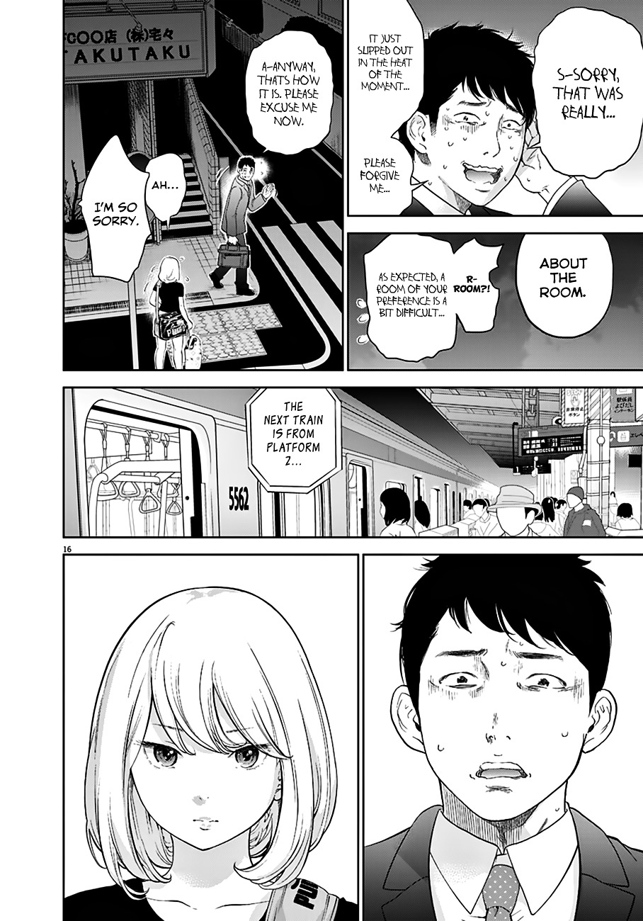Gaishu-Isshoku Chapter 1 page 16 - Chapter 1 : Crowded Train