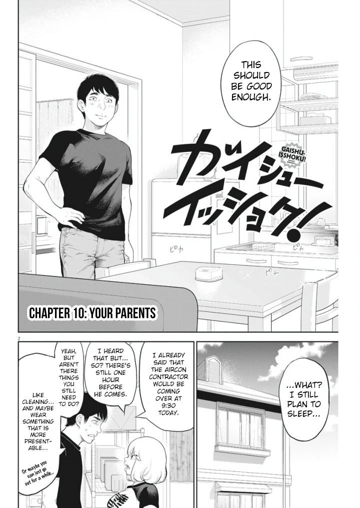 Gaishu-Isshoku Chapter 10 page 2 - Chapter 10: Your Parents