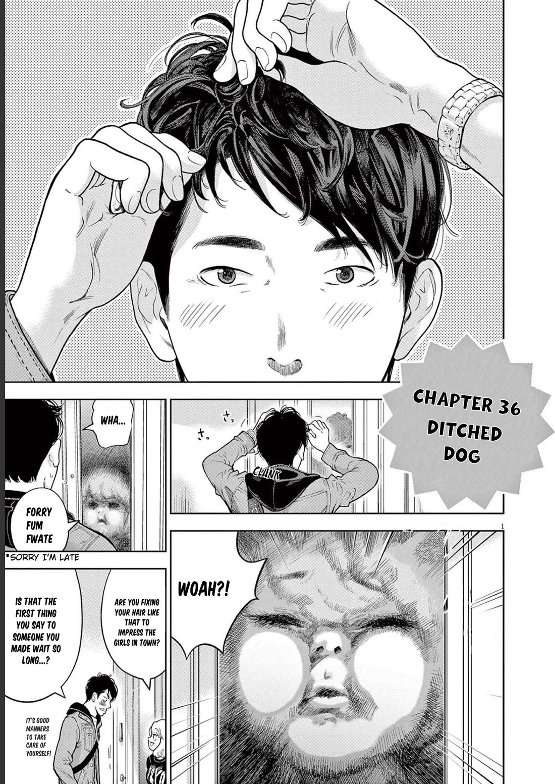 Gaishu-Isshoku Chapter 36 page 1 - Chapter 36: Ditched Dog