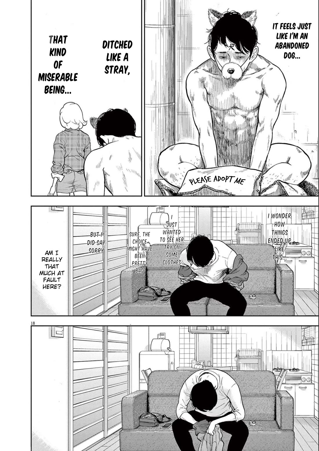 Gaishu-Isshoku Chapter 36 page 18 - Chapter 36: Ditched Dog
