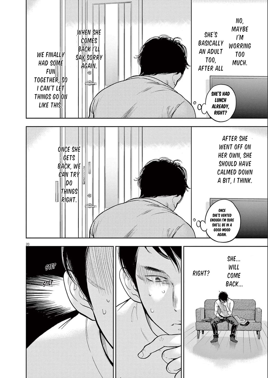 Gaishu-Isshoku Chapter 36 page 20 - Chapter 36: Ditched Dog