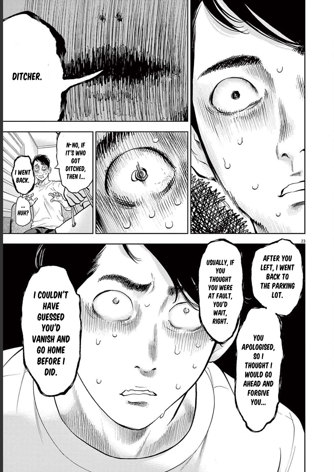 Gaishu-Isshoku Chapter 36 page 23 - Chapter 36: Ditched Dog
