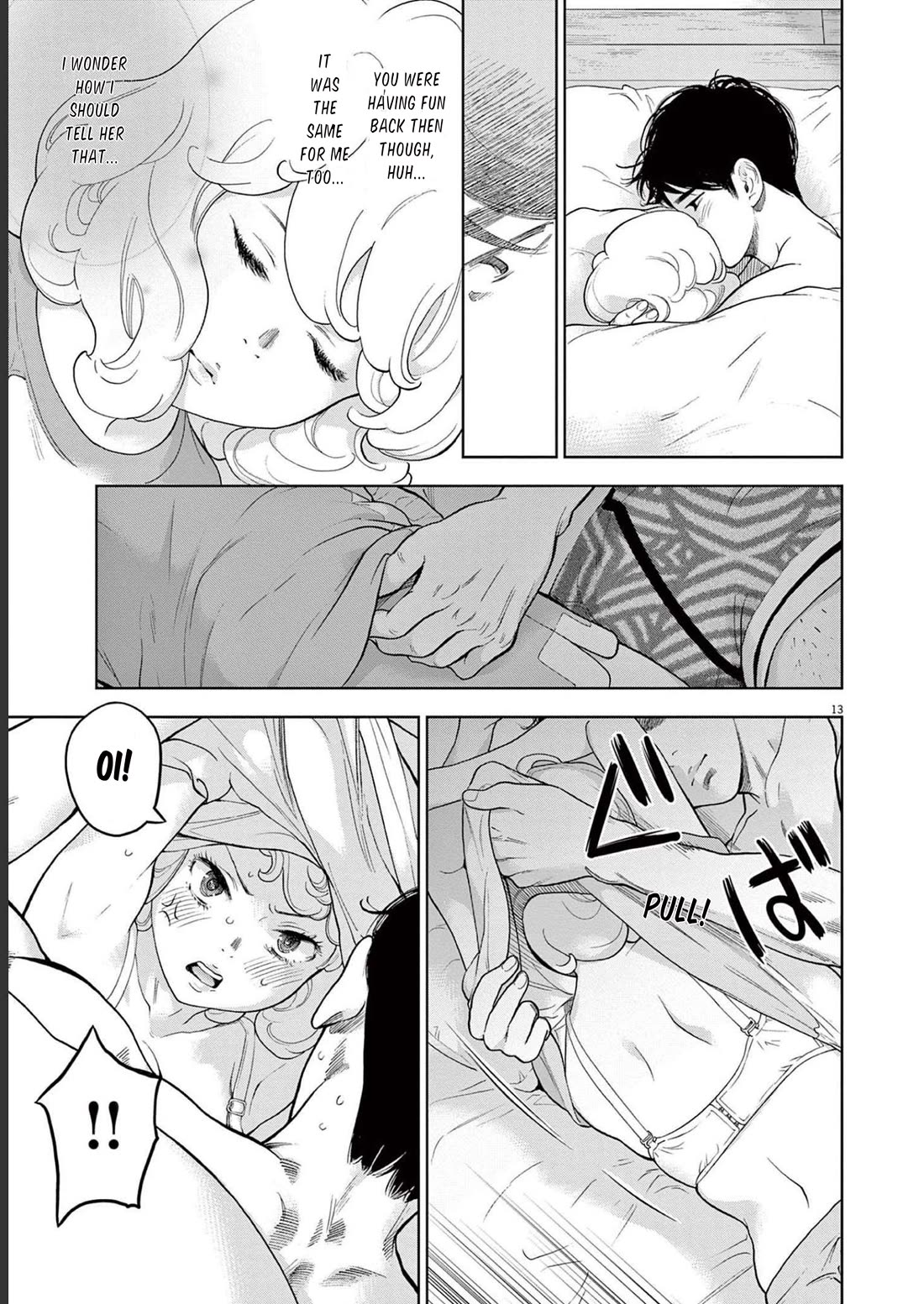 Gaishu-Isshoku Chapter 37 page 13 - Chapter 37: Relieving Each Other