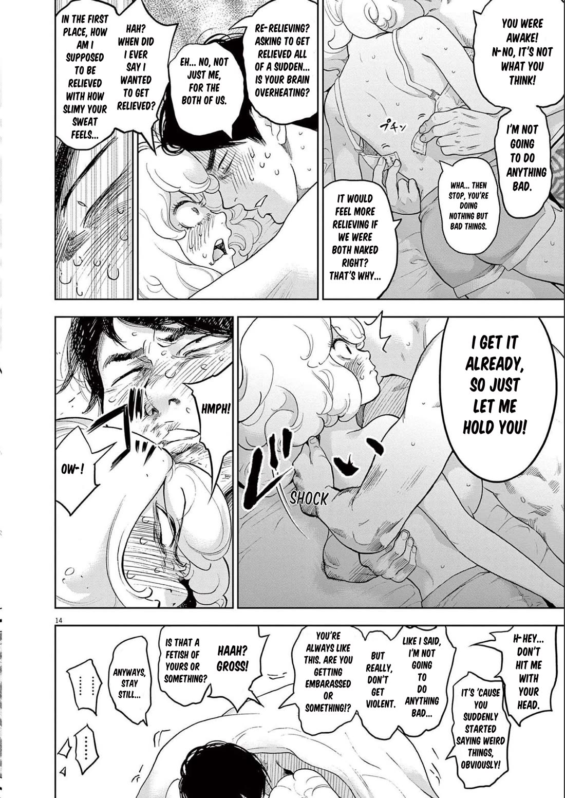 Gaishu-Isshoku Chapter 37 page 14 - Chapter 37: Relieving Each Other