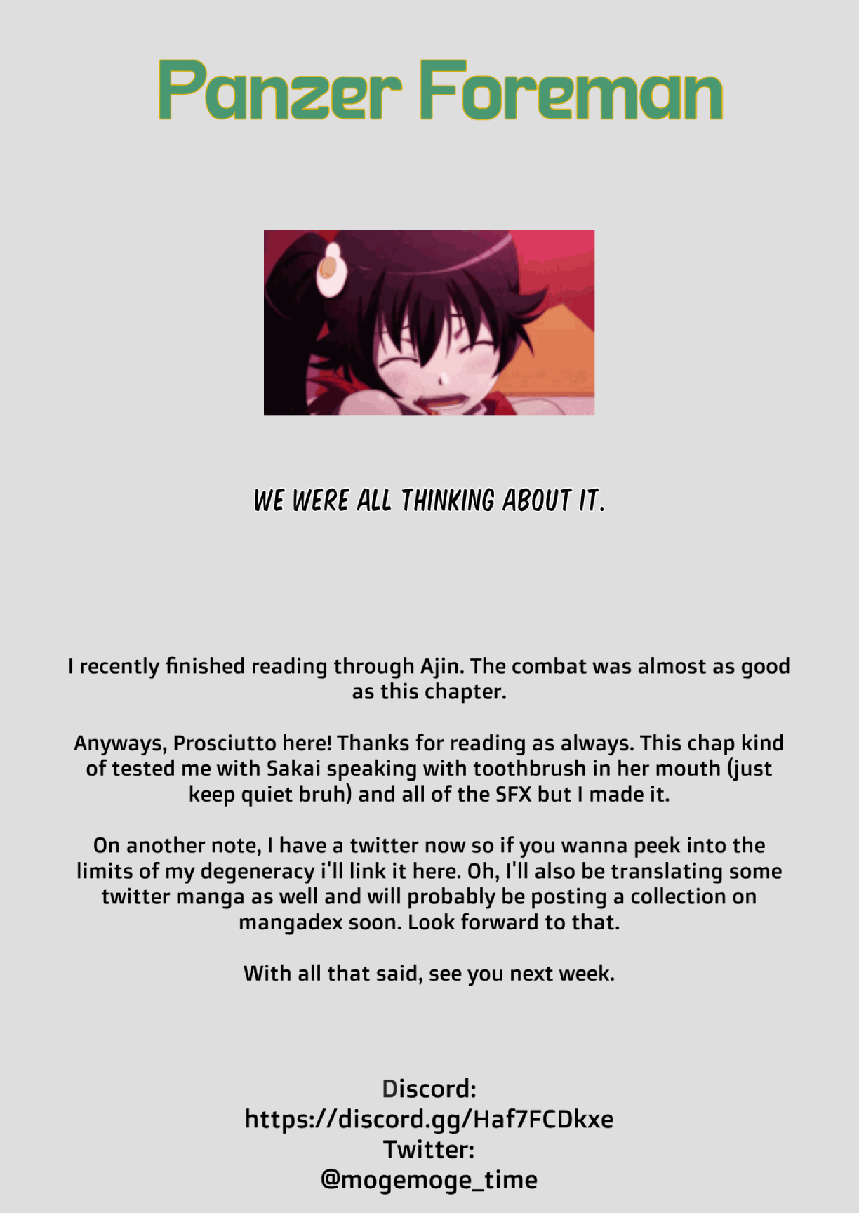 Gaishu-Isshoku Chapter 39 page 23 - Chapter 39: "Aaaaah"