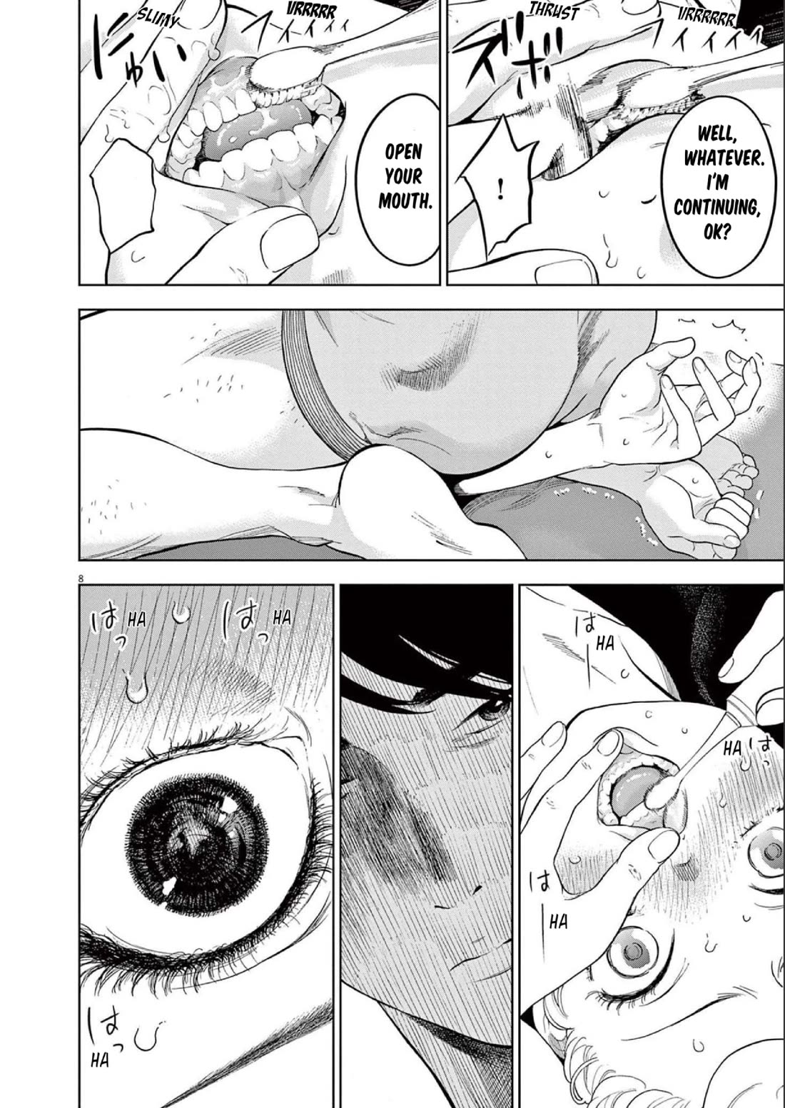 Gaishu-Isshoku Chapter 39 page 8 - Chapter 39: "Aaaaah"