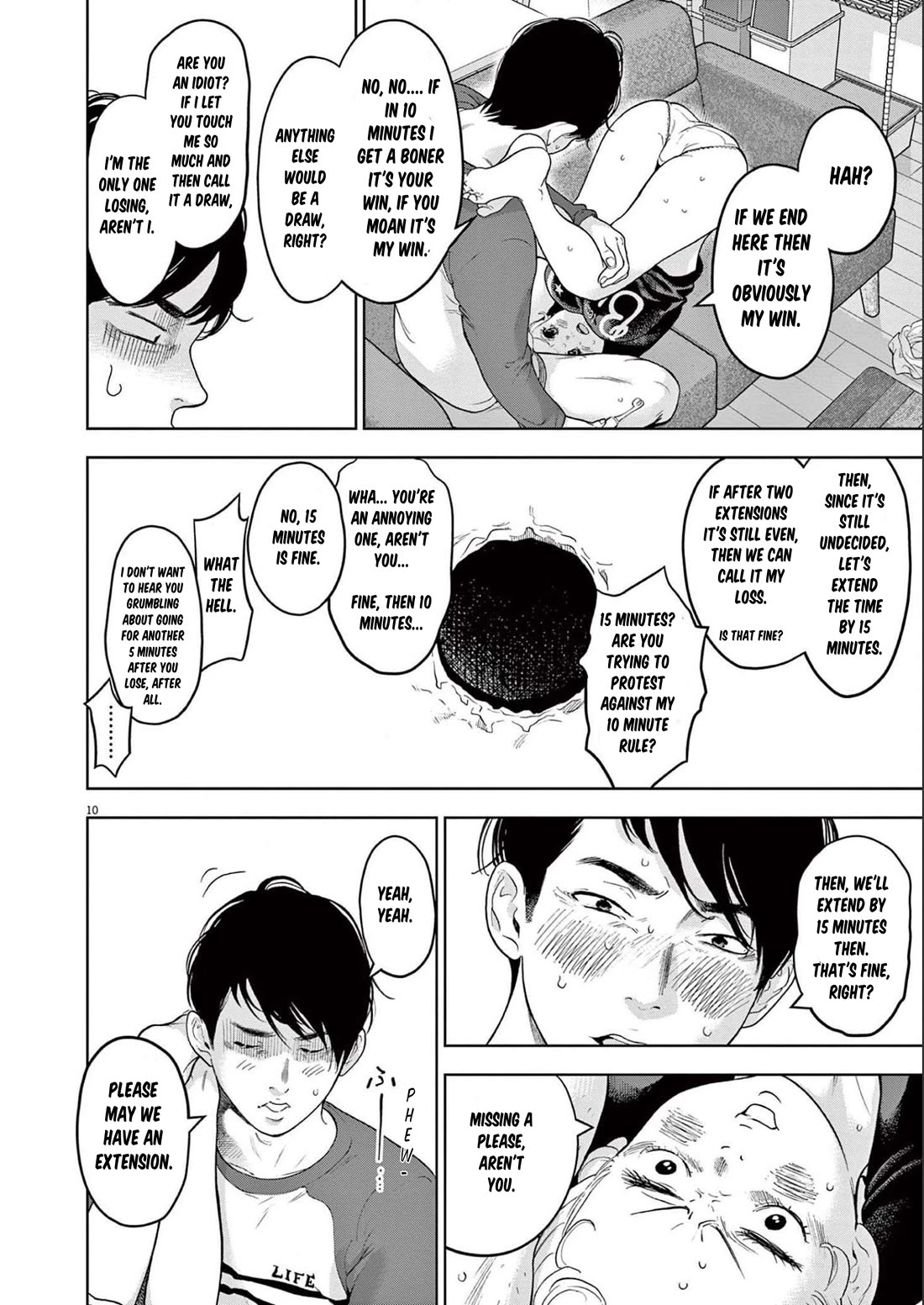 Gaishu-Isshoku Chapter 40 page 10 - Chapter 40: Something to Learn