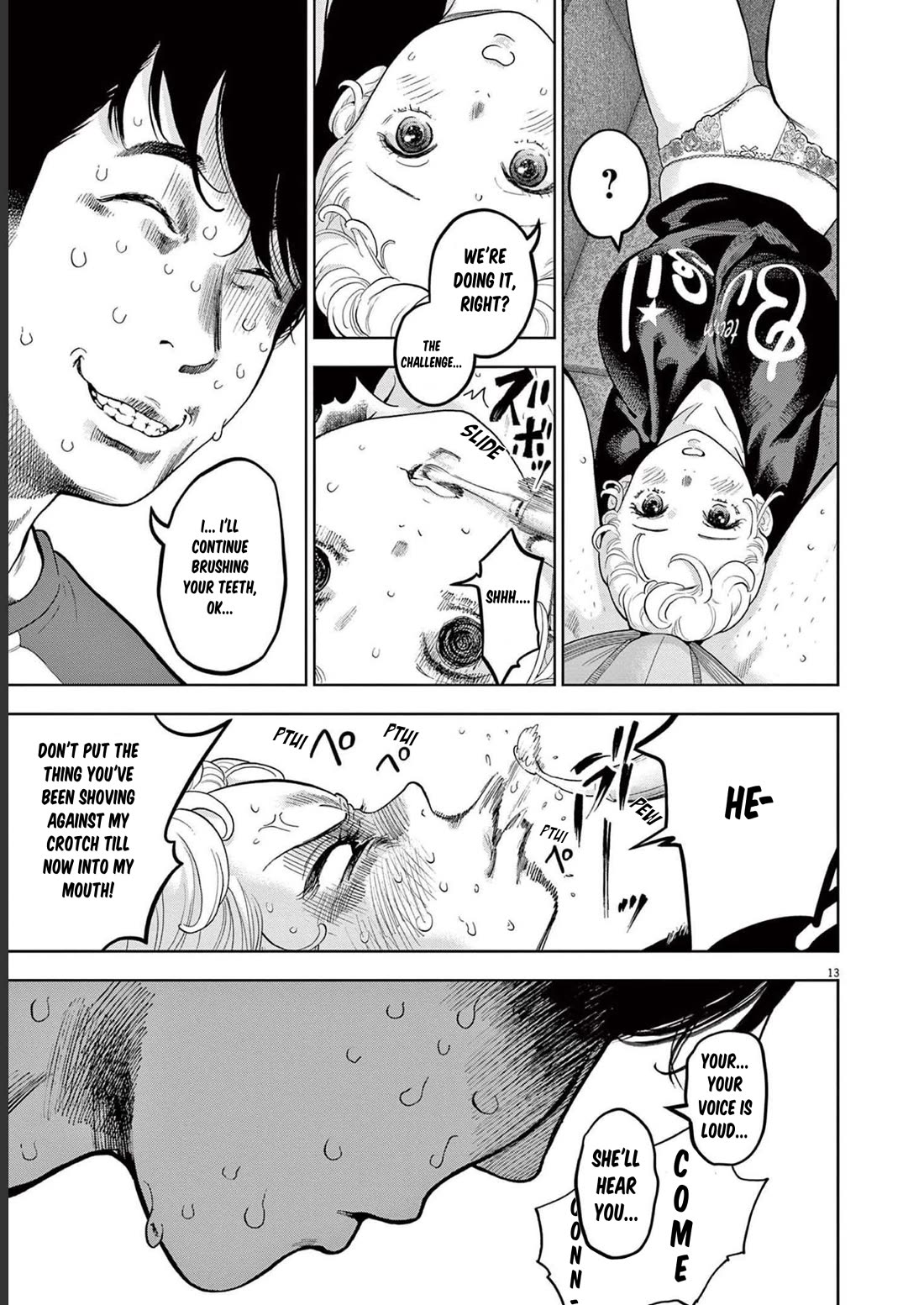 Gaishu-Isshoku Chapter 40 page 13 - Chapter 40: Something to Learn