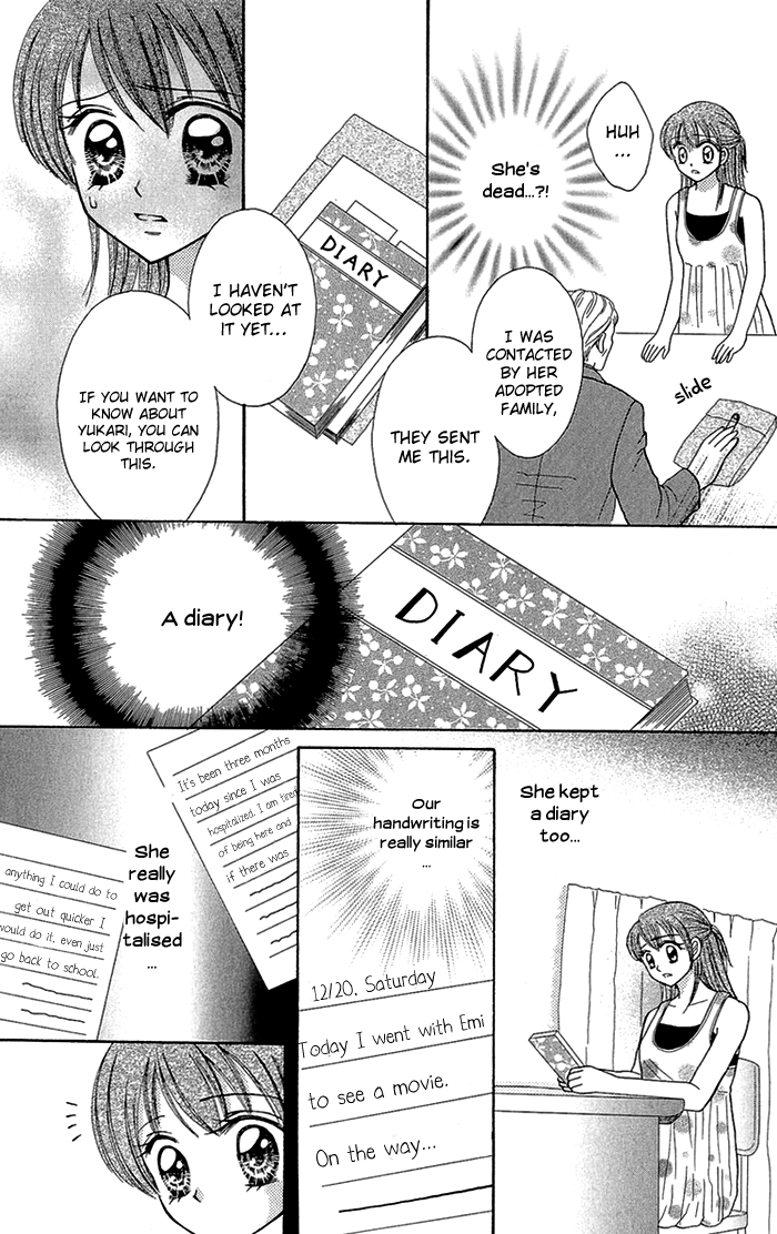 Gakkou de Atta Kowai Hanashi Chapter 4.2 page 20 - Chapter 4 v2 : Mirai Diary, by Sugawa Maki