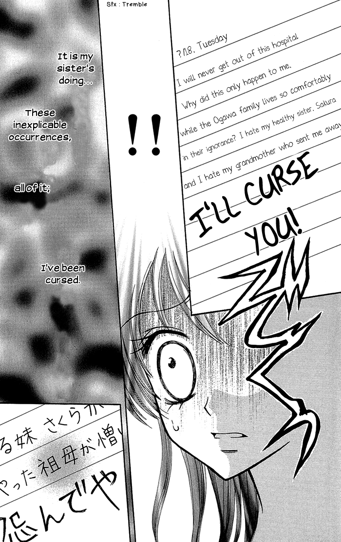 Gakkou de Atta Kowai Hanashi Chapter 4.2 page 21 - Chapter 4 v2 : Mirai Diary, by Sugawa Maki