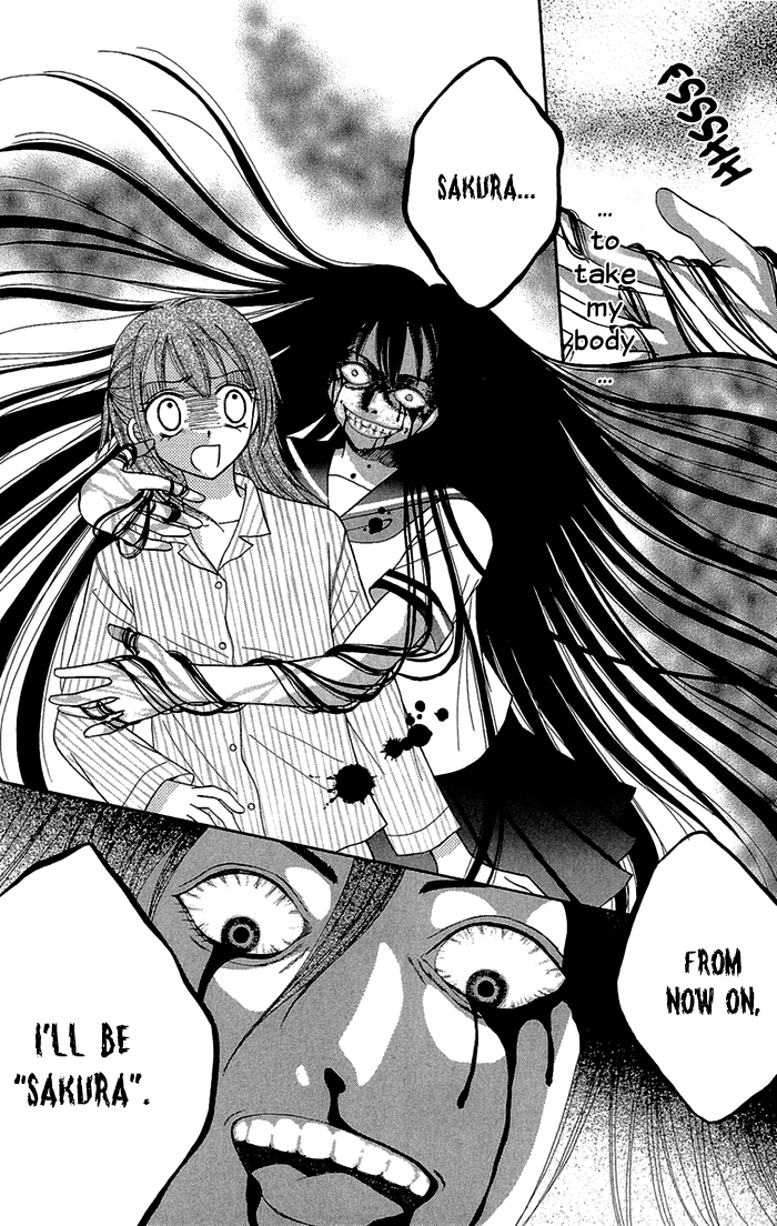 Gakkou de Atta Kowai Hanashi Chapter 4.2 page 30 - Chapter 4 v2 : Mirai Diary, by Sugawa Maki