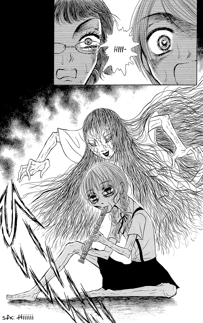 Gakkou de Atta Kowai Hanashi Chapter 5.2 page 17 - Chapter 5 v2 : Noroi no Tatebue, by Makihara Wakana