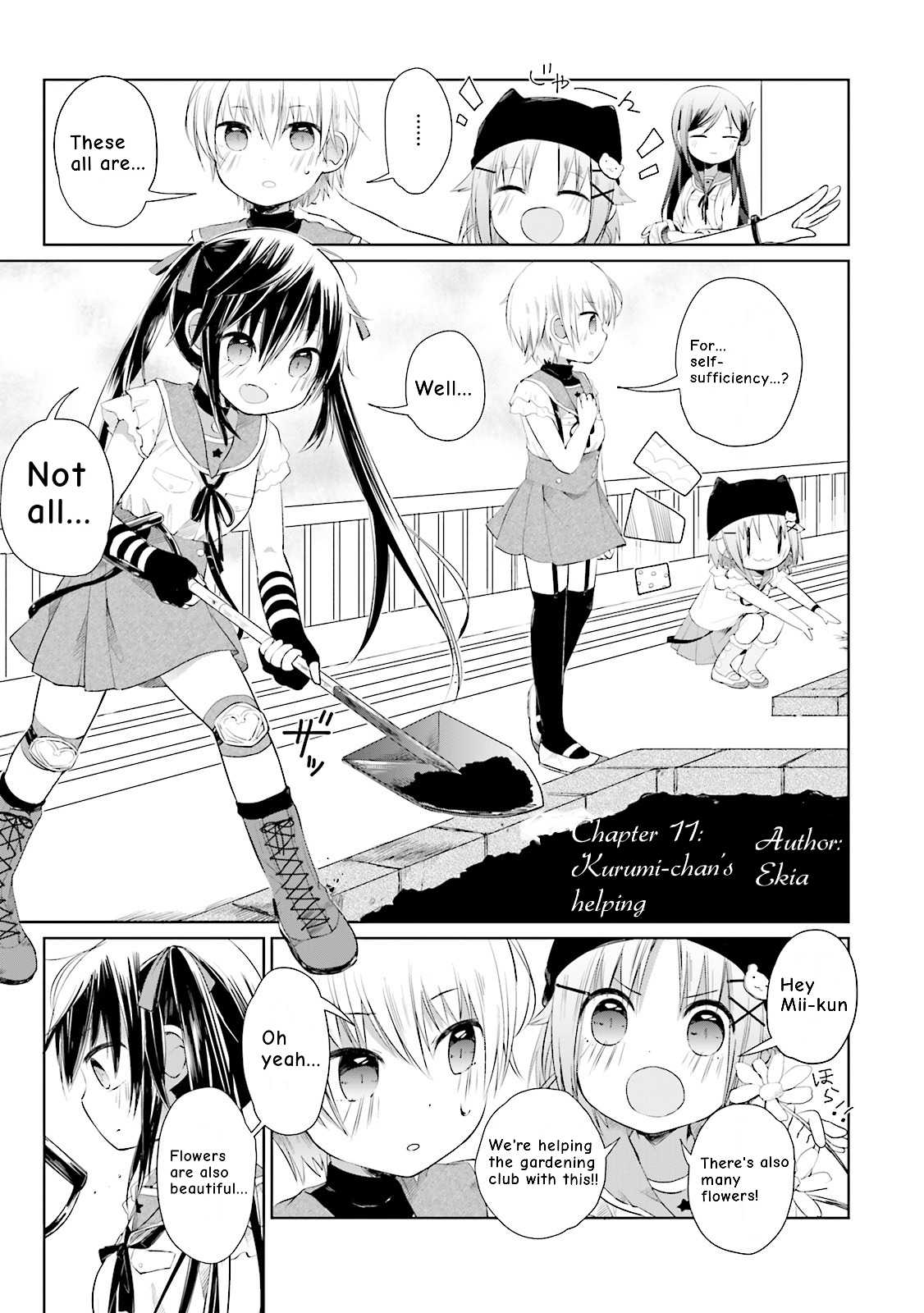Gakkou Gurashi! Anthology Comic - Kai Chapter 11 page 1 - Chapter 11: Kurumi-chan's Helping
