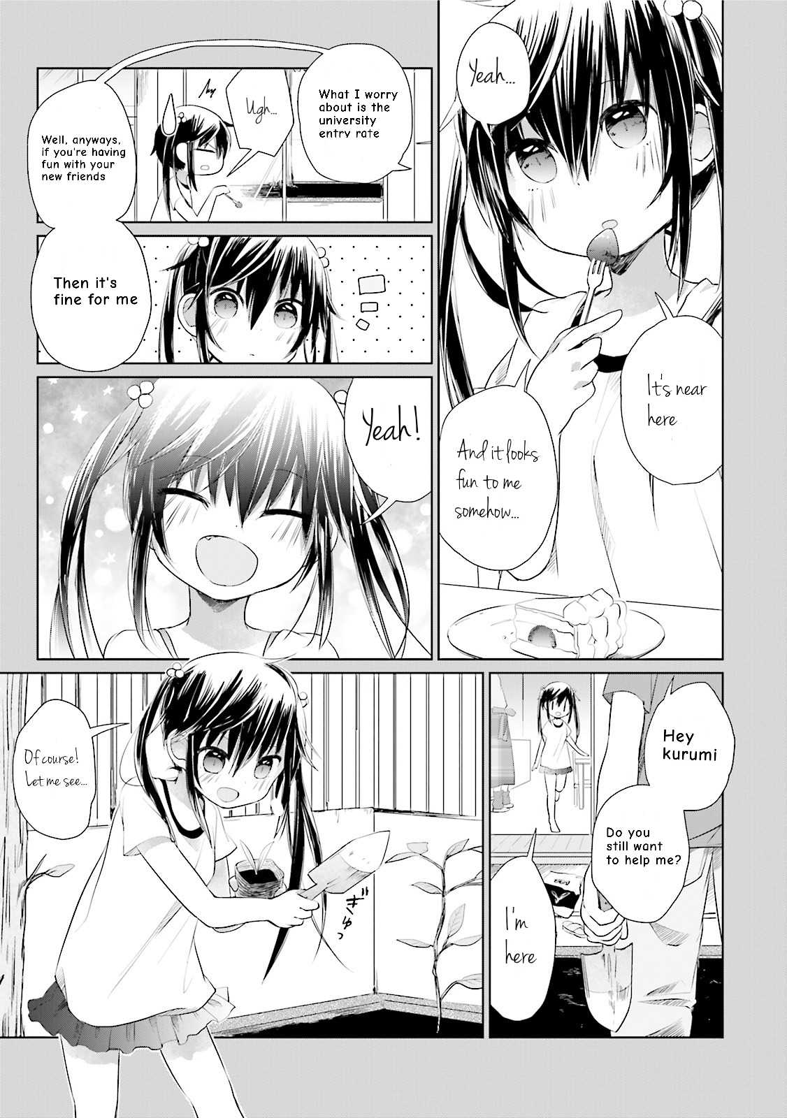 Gakkou Gurashi! Anthology Comic - Kai Chapter 11 page 5 - Chapter 11: Kurumi-chan's Helping