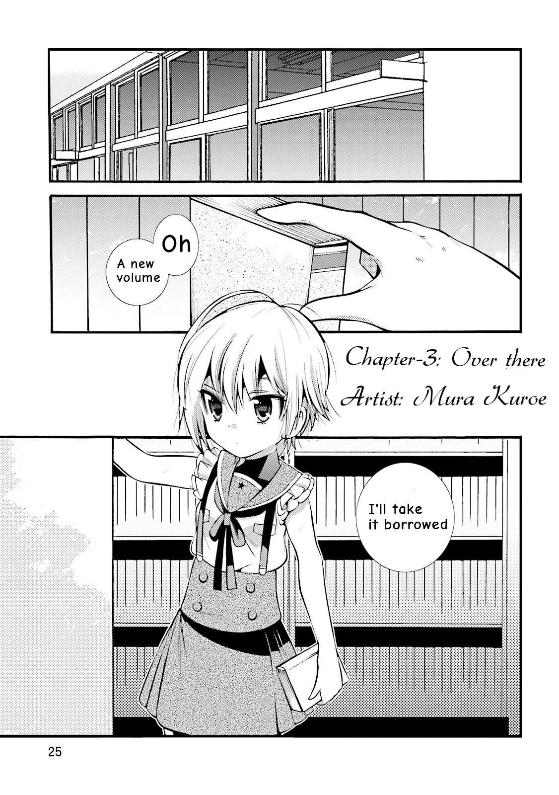 Gakkou Gurashi! Anthology Comic - Kai Chapter 3 page 1 - Chapter 3: Over There