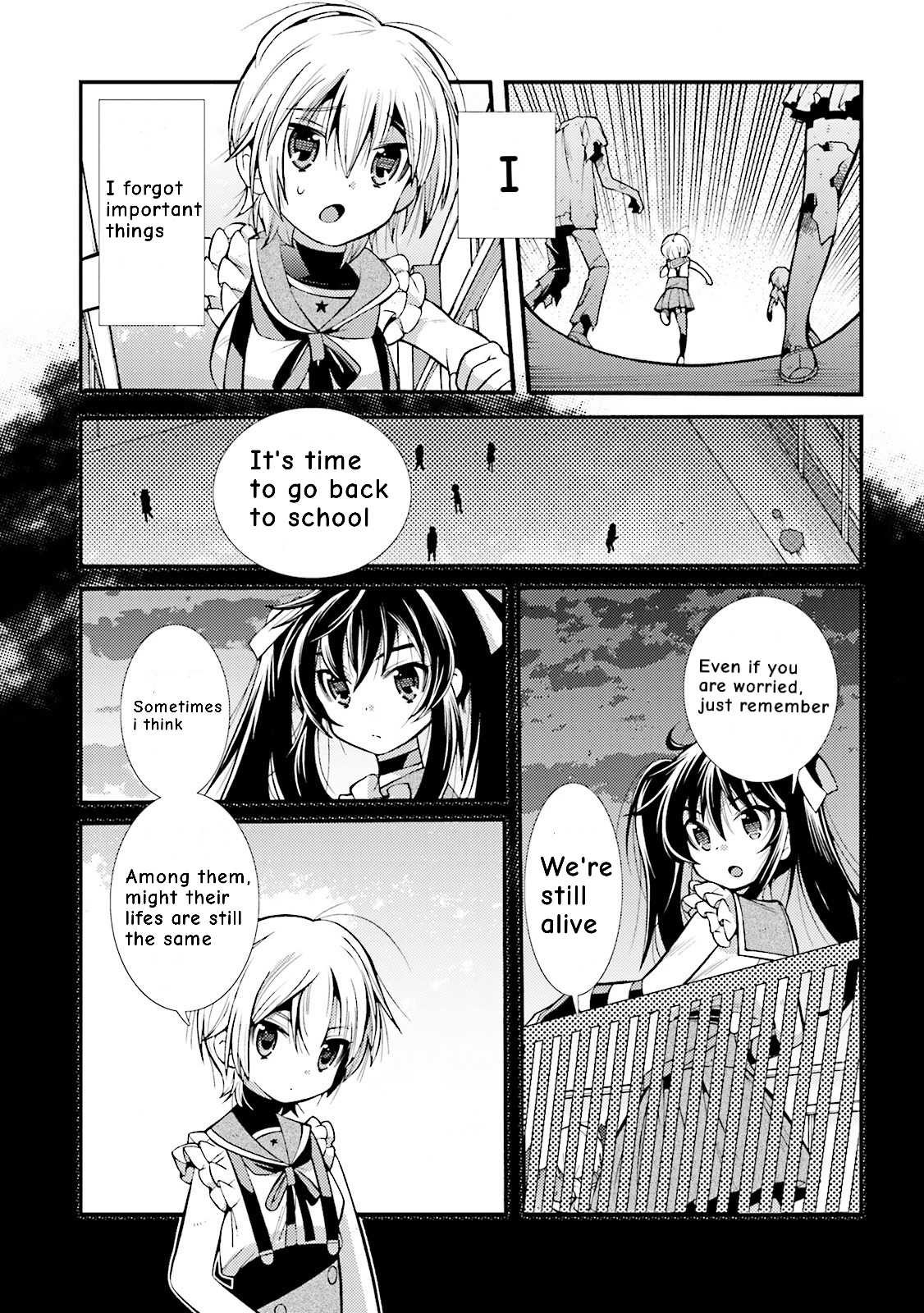 Gakkou Gurashi! Anthology Comic - Kai Chapter 3 page 9 - Chapter 3: Over There