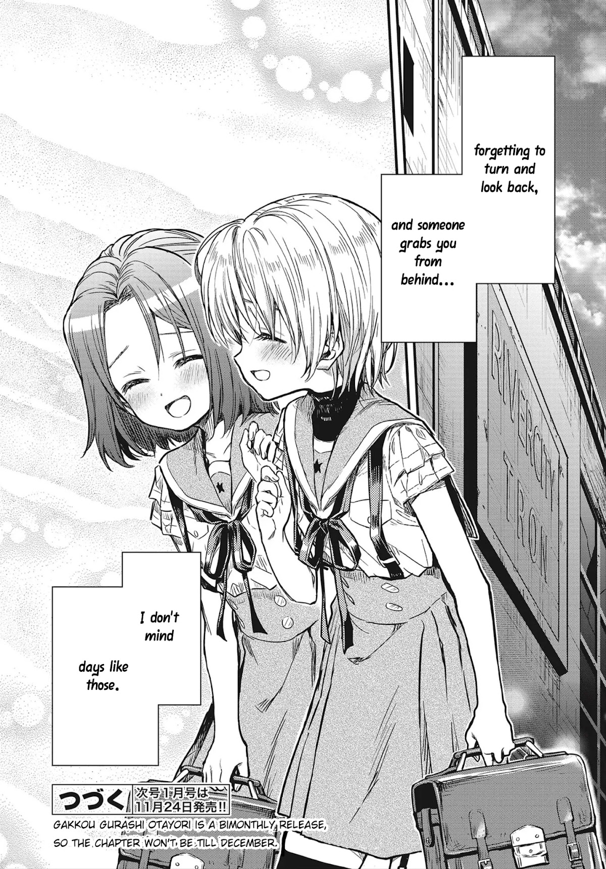 Gakkou Gurashi! Otayori Chapter 3 page 34 - Chapter 3