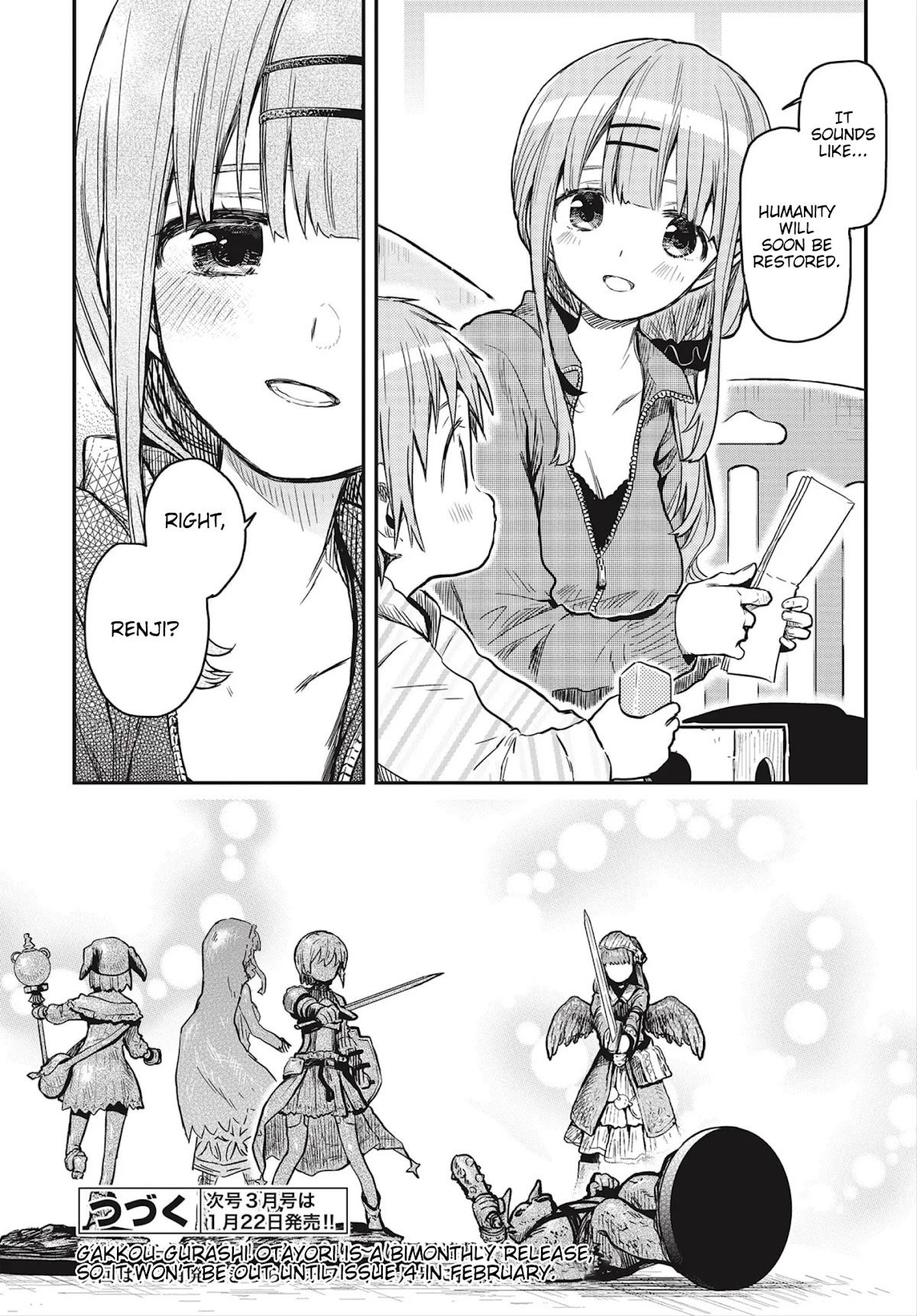 Gakkou Gurashi! Otayori Chapter 4 page 23 - Chapter 4
