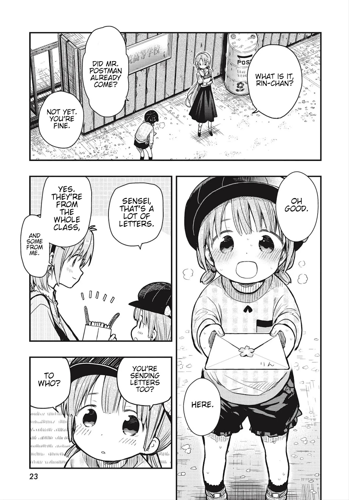 Gakkou Gurashi! Otayori Chapter 8 page 22 - Chapter 8