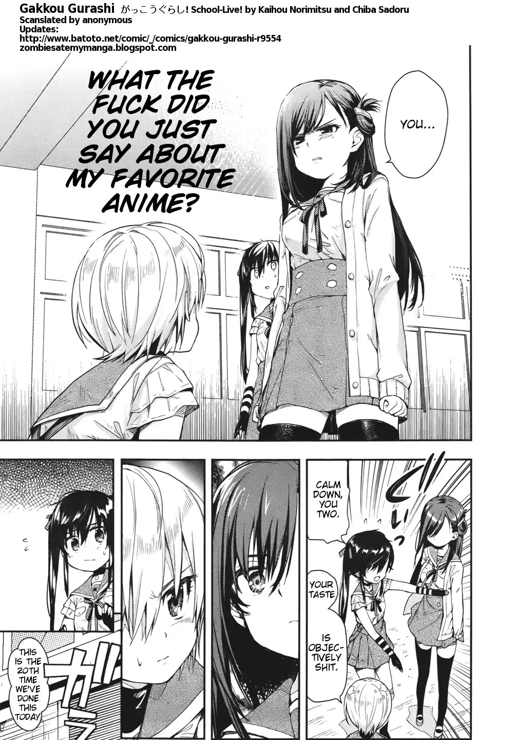 Gakkou Gurashi! Chapter 14 page 22 - Chapter 14