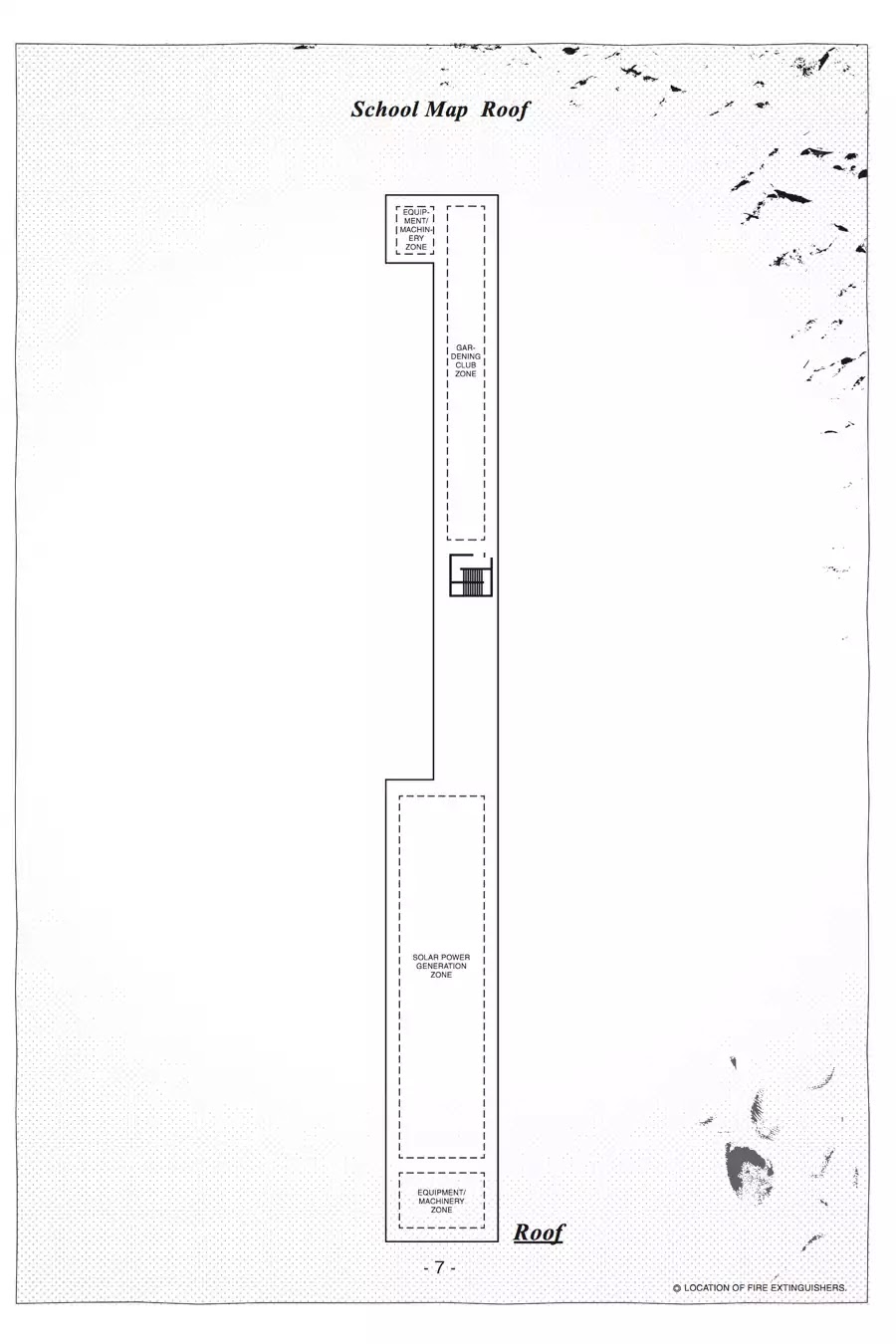 Gakkou Gurashi! Chapter 18.5 page 4 - Vol.3 Staff Emergency Evacuation Manual