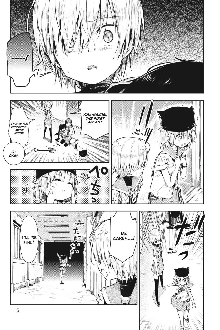 Gakkou Gurashi! Chapter 19 page 6 - Chapter 19: Scars