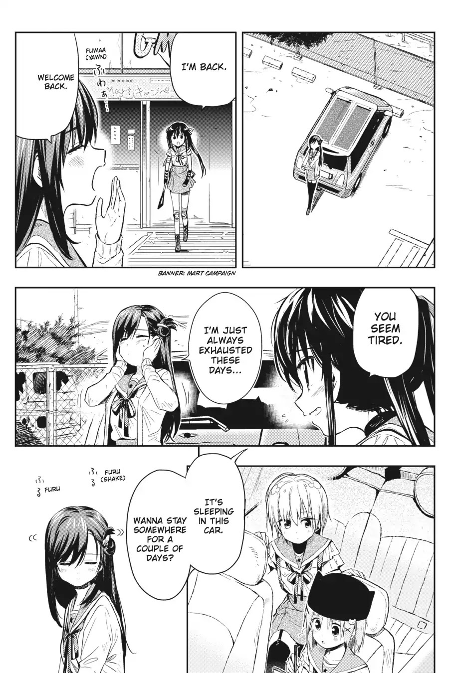 Gakkou Gurashi! Chapter 32 page 10 - Chapter 32: Car