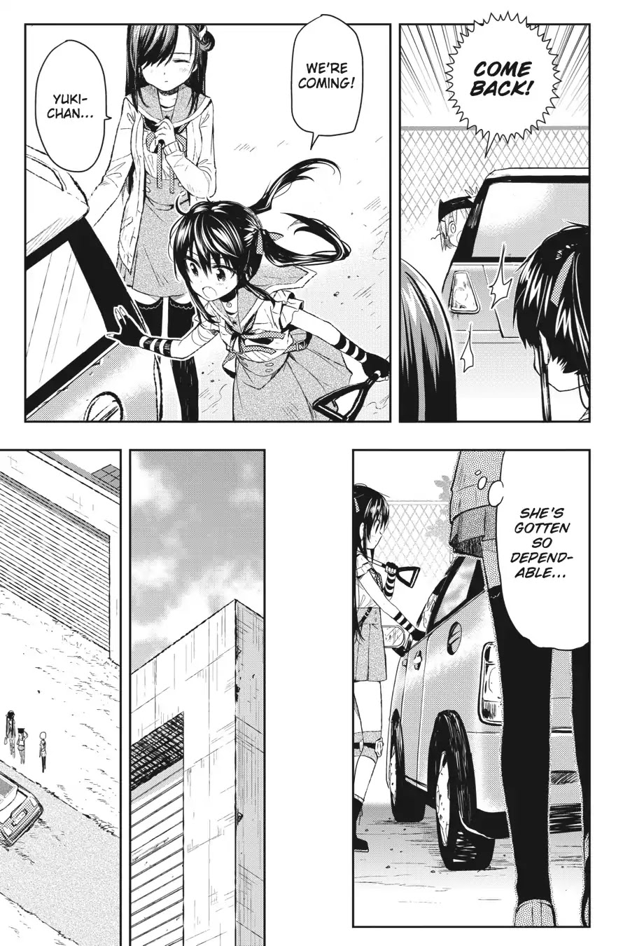 Gakkou Gurashi! Chapter 32 page 15 - Chapter 32: Car