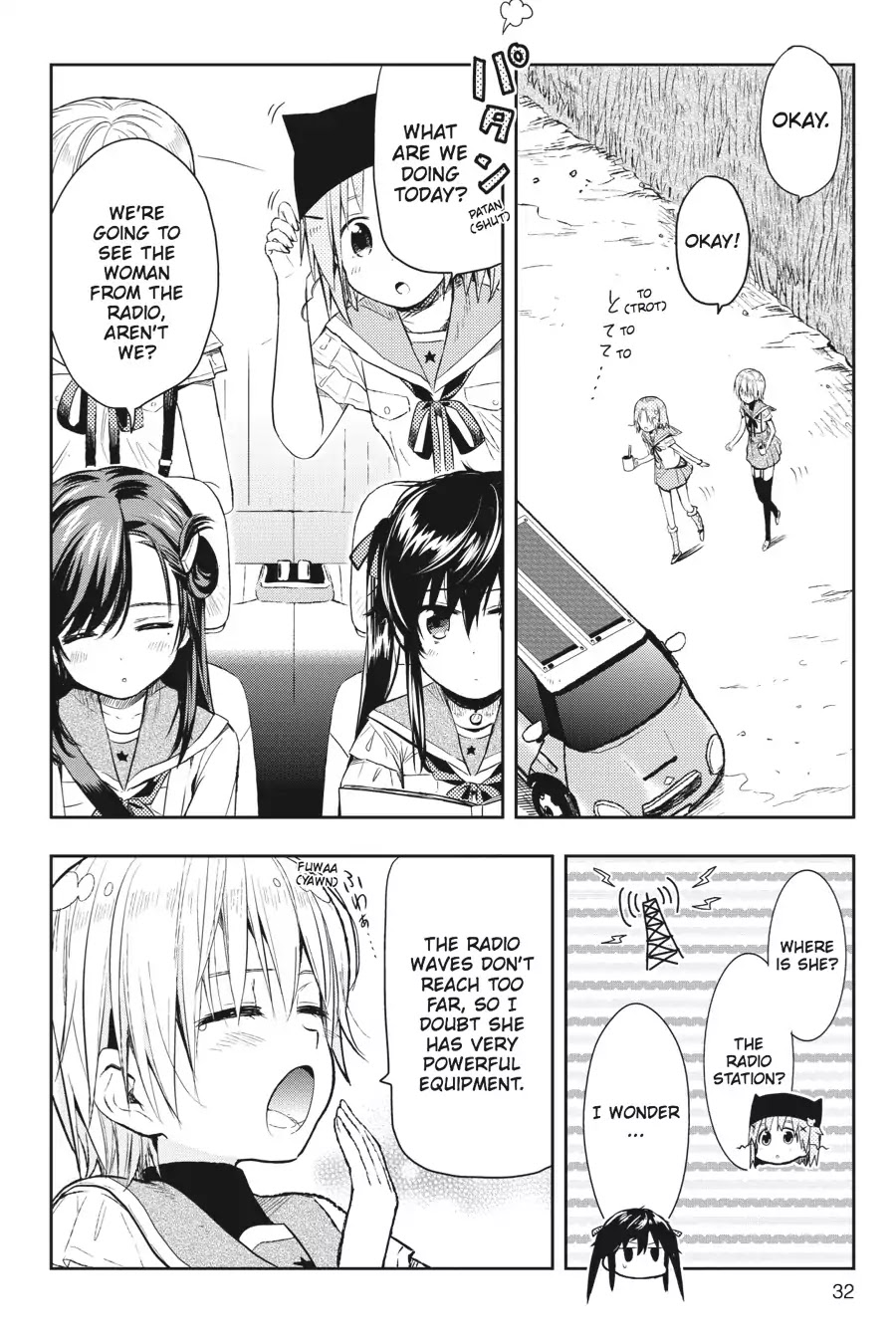 Gakkou Gurashi! Chapter 32 page 4 - Chapter 32: Car