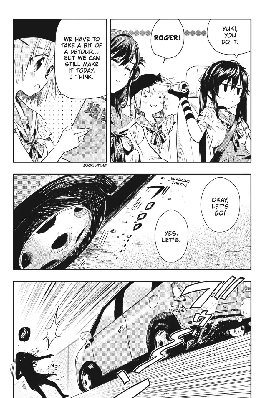Gakkou Gurashi! Chapter 32 page 7 - Chapter 32: Car