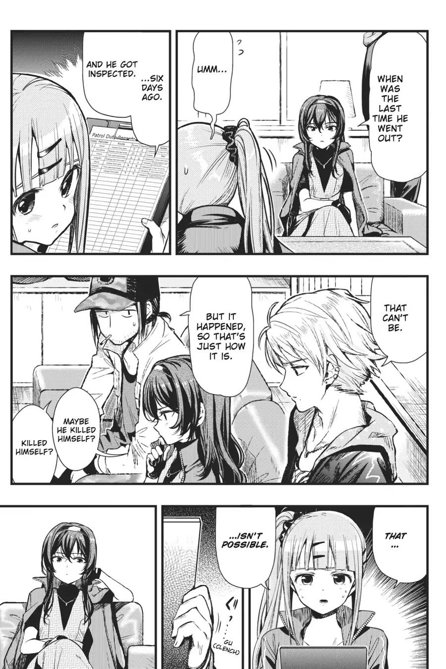 Gakkou Gurashi! Chapter 43 page 10 - Chapter 43: Mourning