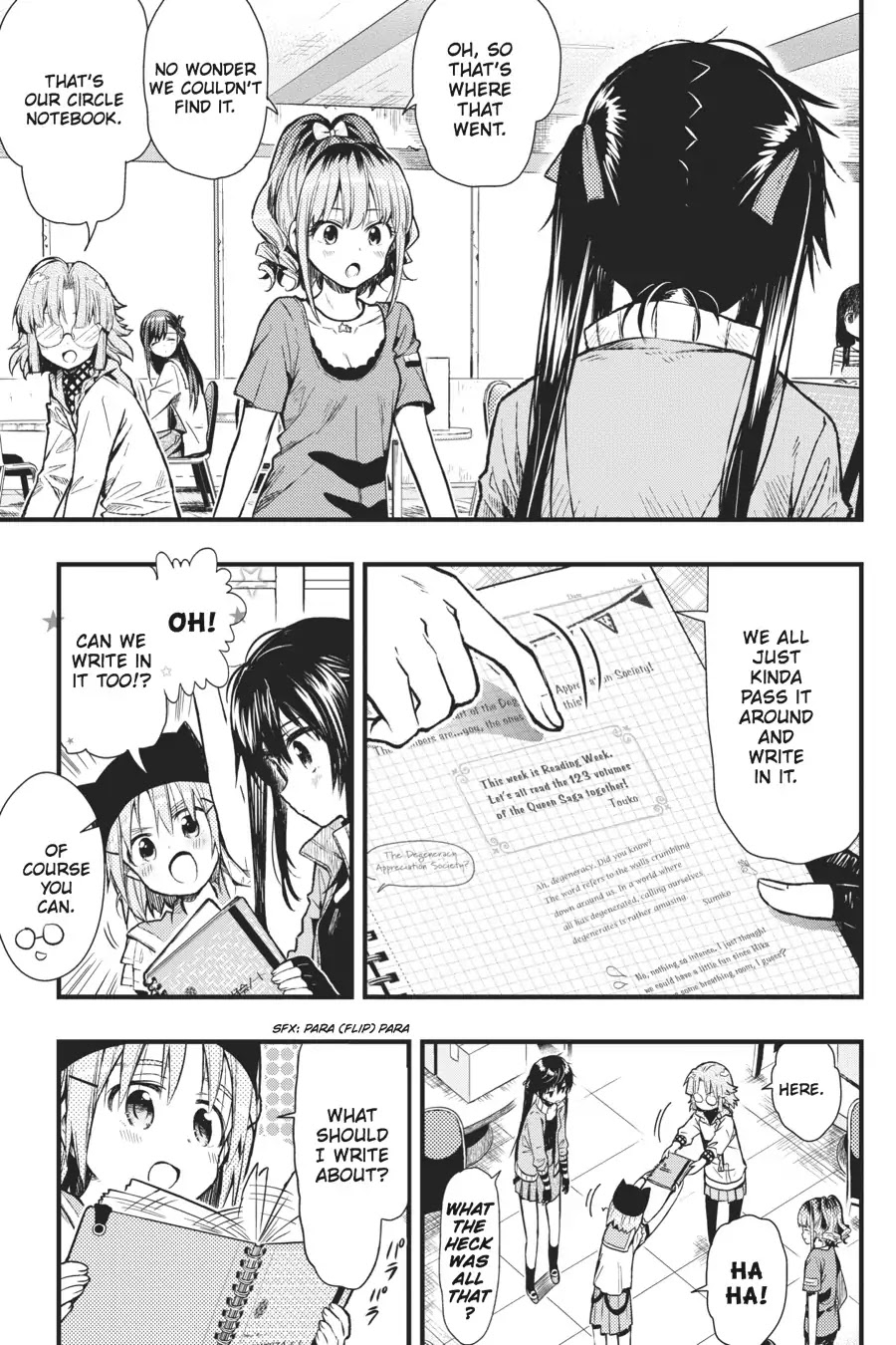 Gakkou Gurashi! Chapter 43 page 16 - Chapter 43: Mourning