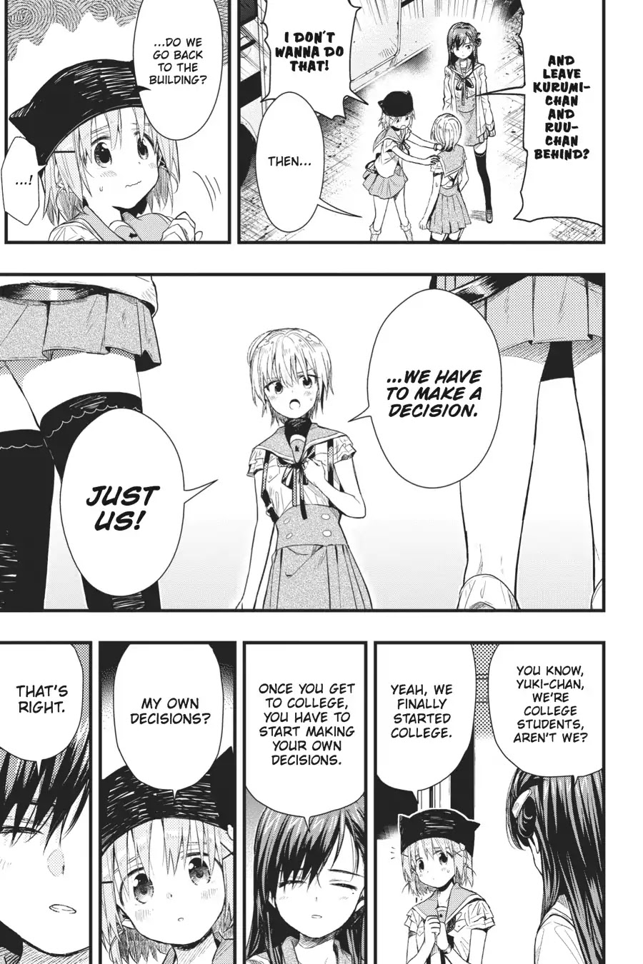 Gakkou Gurashi! Chapter 49 page 28 - Chapter 49: Choice
