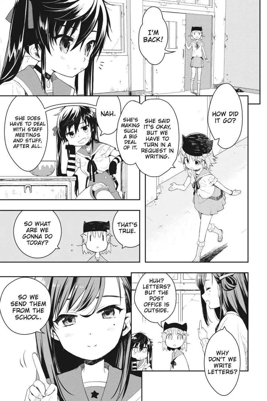 Gakkou Gurashi! Chapter 6 page 11 - Chapter 6: Letter