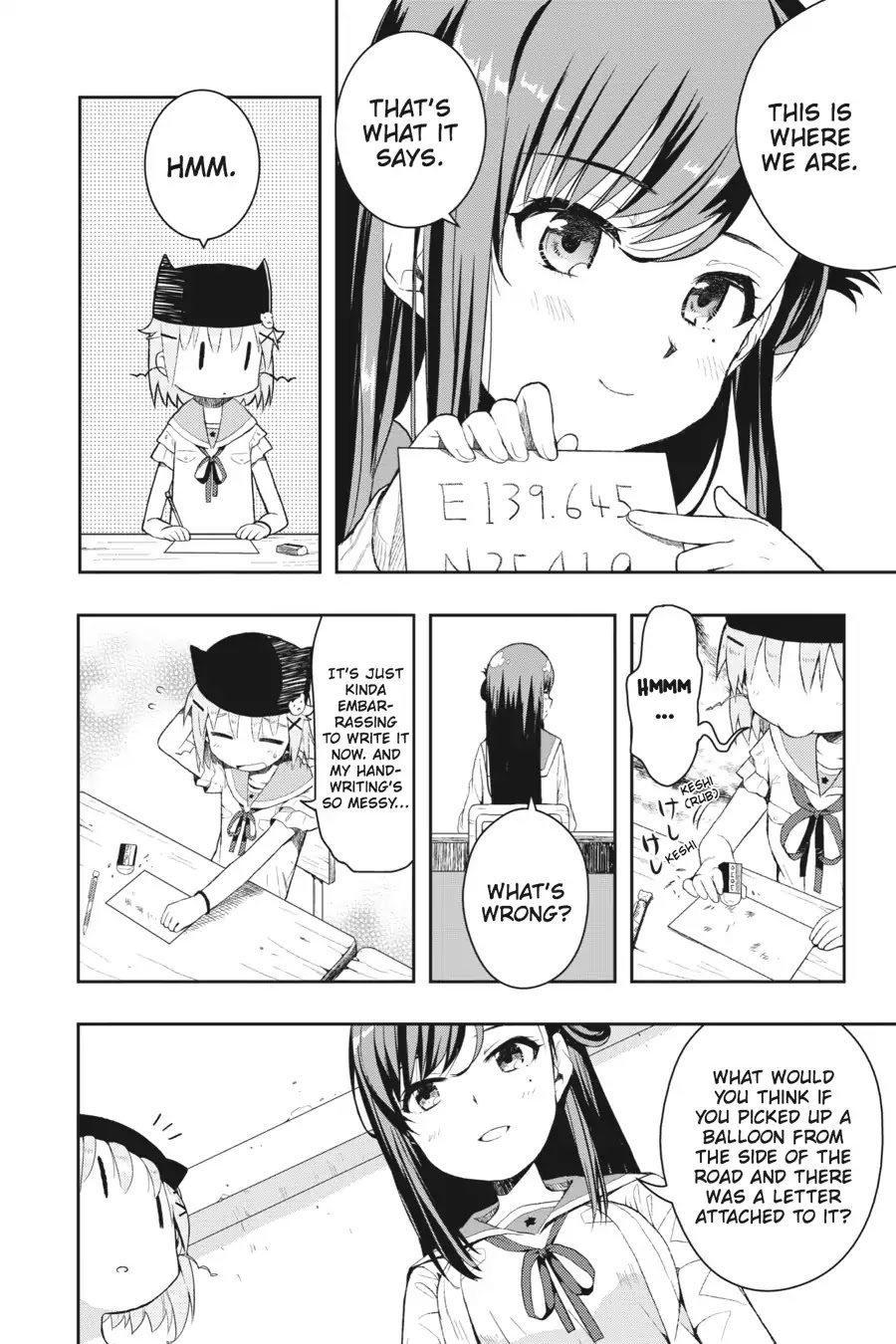 Gakkou Gurashi! Chapter 6 page 14 - Chapter 6: Letter