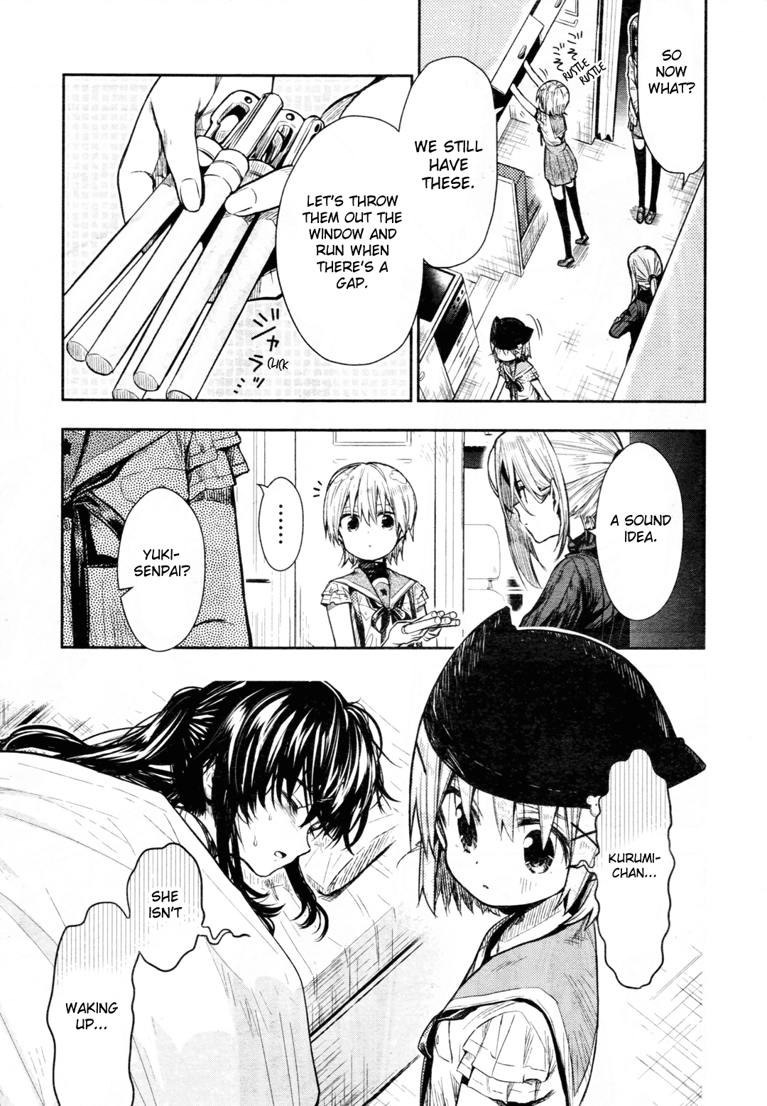 Gakkou Gurashi! Chapter 65 page 18 - Chapter 65: Just Barely