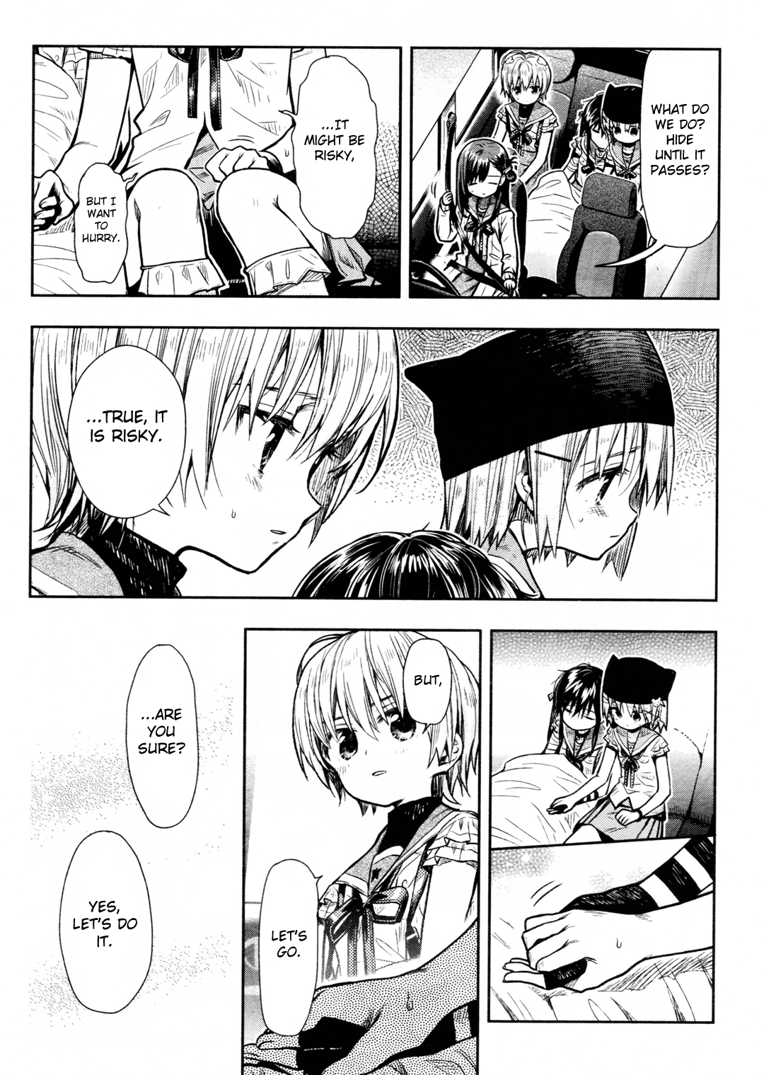 Gakkou Gurashi! Chapter 72 page 20 - Chapter 72: Hold it in