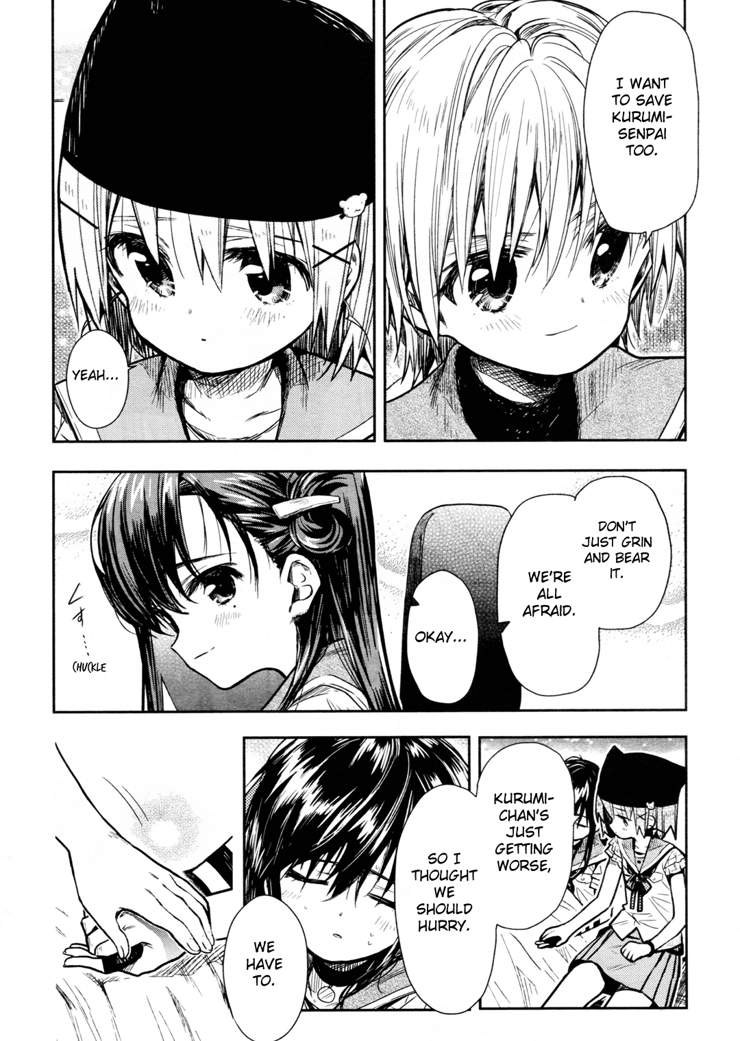 Gakkou Gurashi! Chapter 72 page 21 - Chapter 72: Hold it in