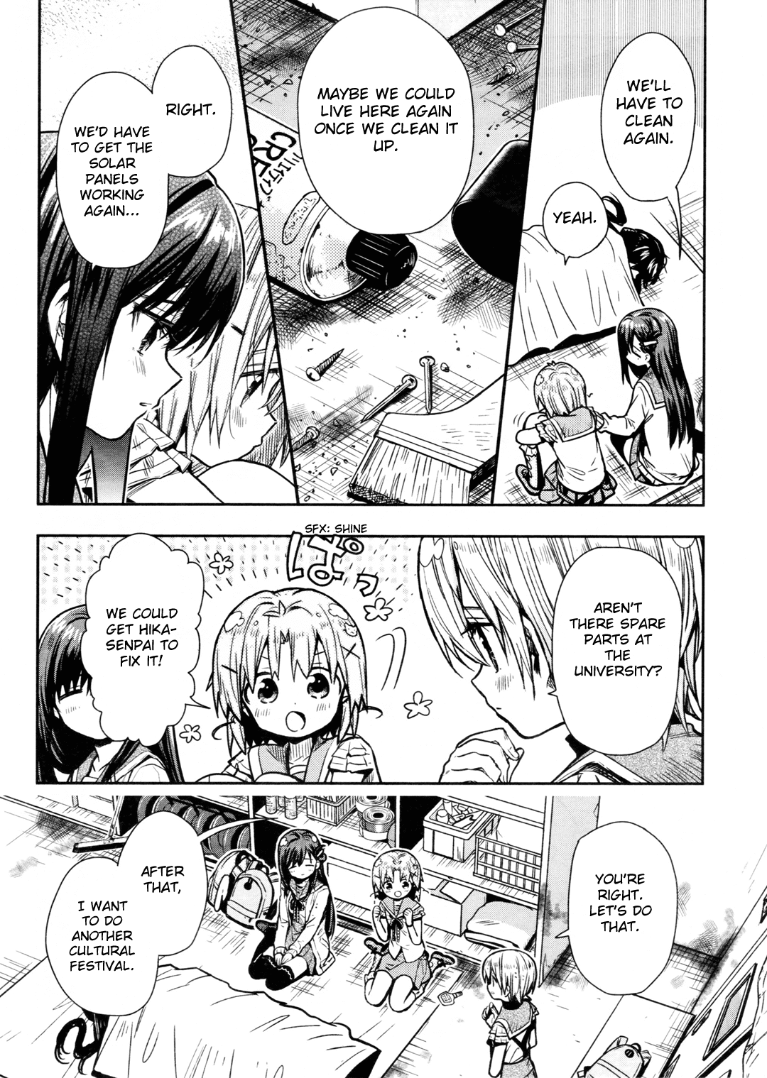 Gakkou Gurashi! Chapter 73 page 14 - Chapter 73: The Past