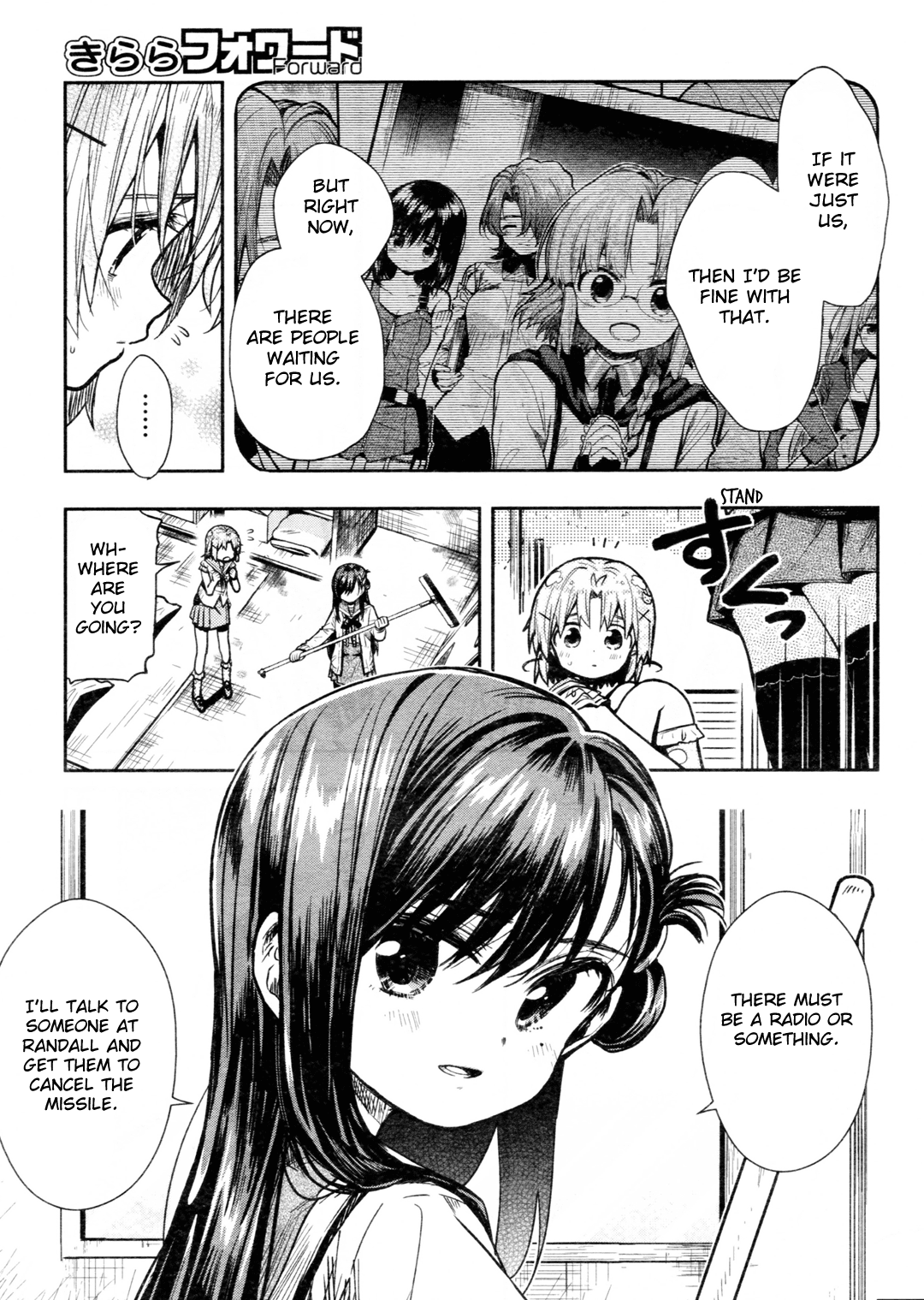 Gakkou Gurashi! Chapter 74 page 25 - Chapter 74: Resolve