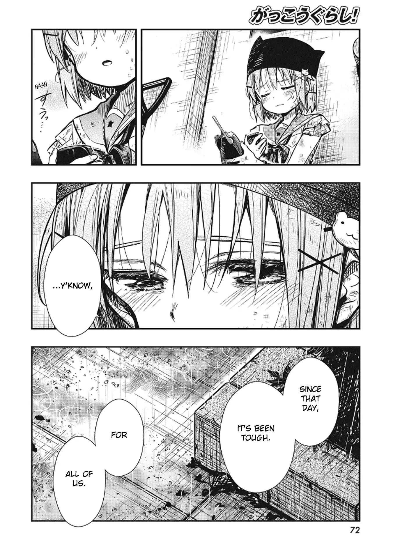 Gakkou Gurashi! Chapter 77 page 15 - Chapter 77: I Am Here