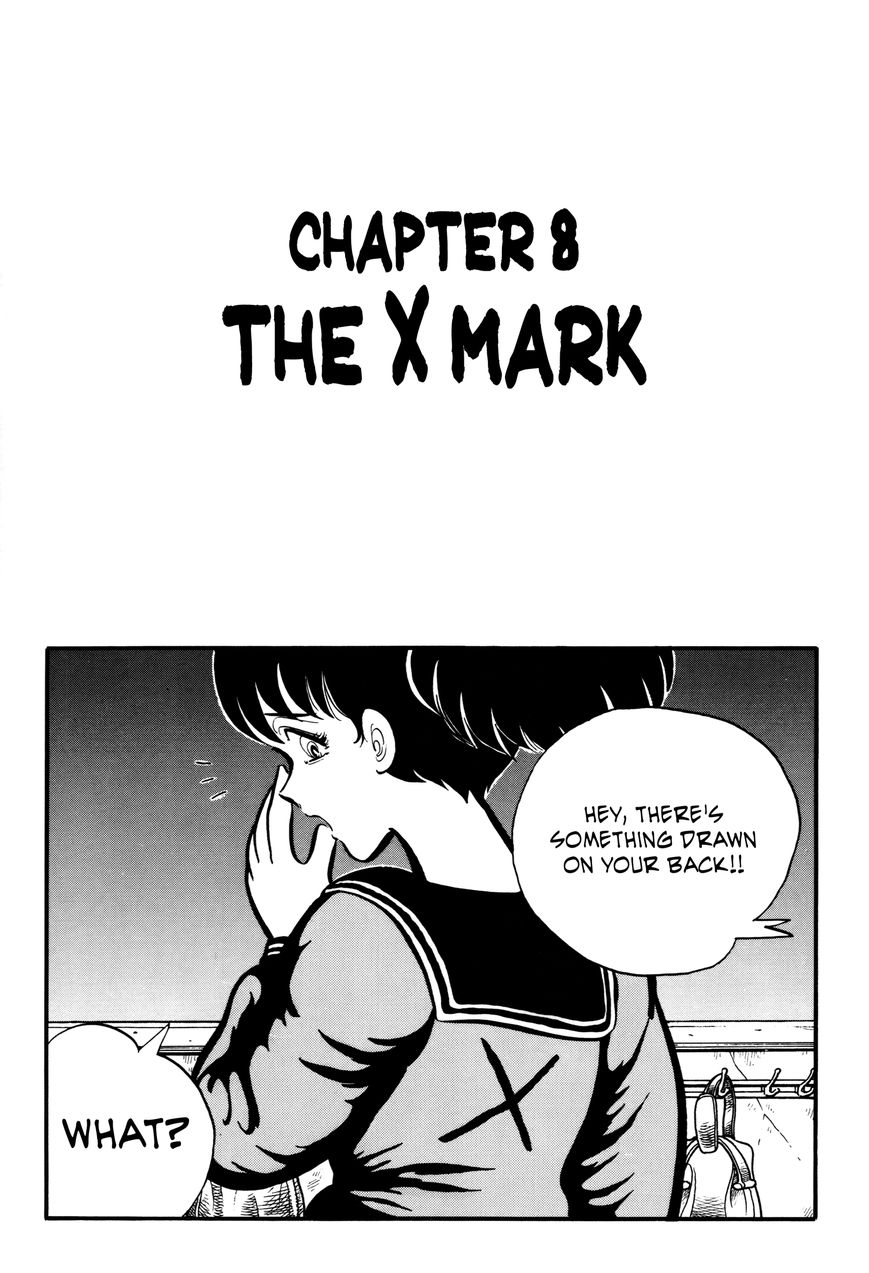 Gakkou Kaidan Chapter 8 page 1 - Chapter 8 : The X Mark