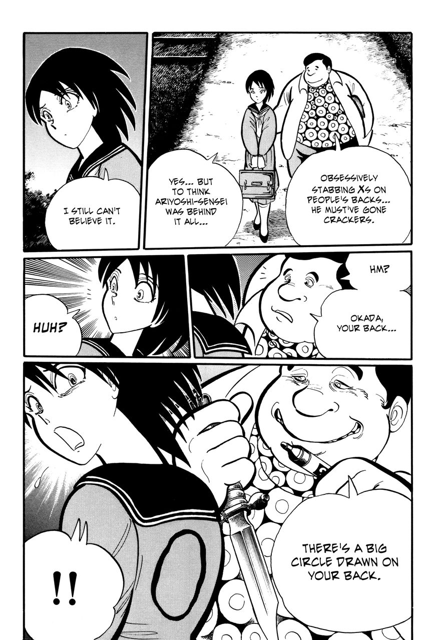 Gakkou Kaidan Chapter 8 page 10 - Chapter 8 : The X Mark