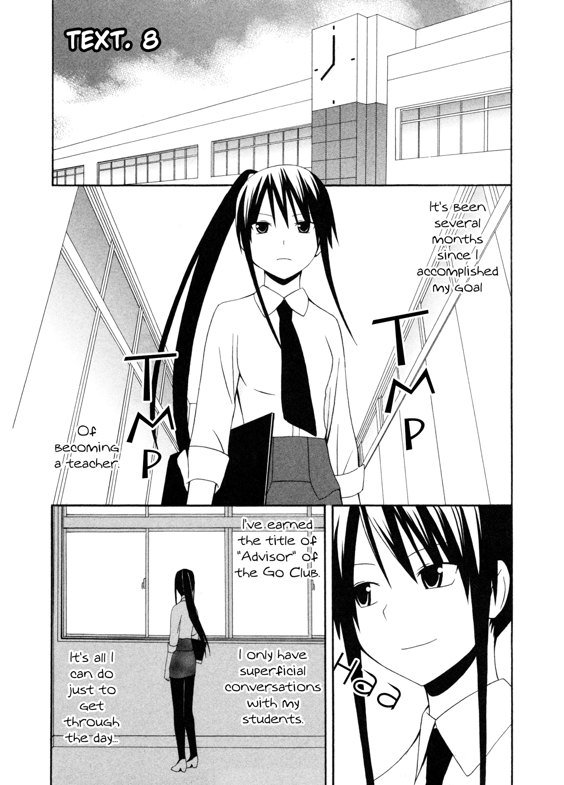 Gakkou no Sensei (SUYAMA Shinya) Chapter 8.2 page 4 - Chapter 8 v2 : 「Sensei will fight. For the sake of the future.」